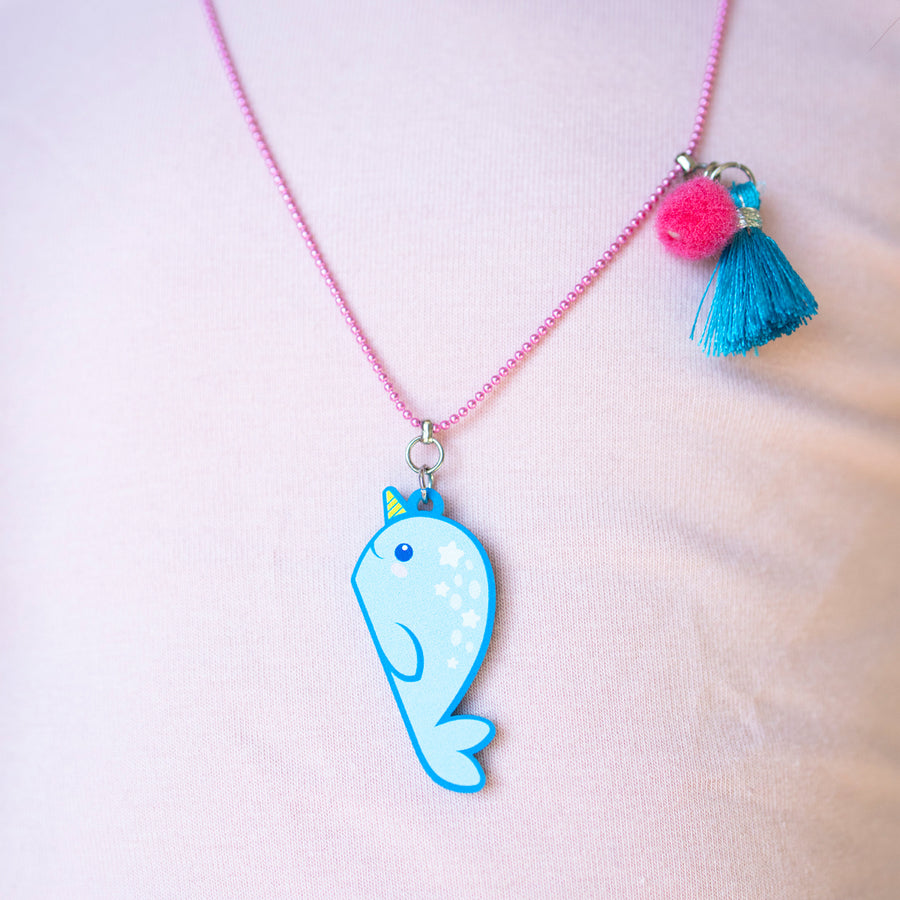 Kourtney Necklace - Narwhal BFF