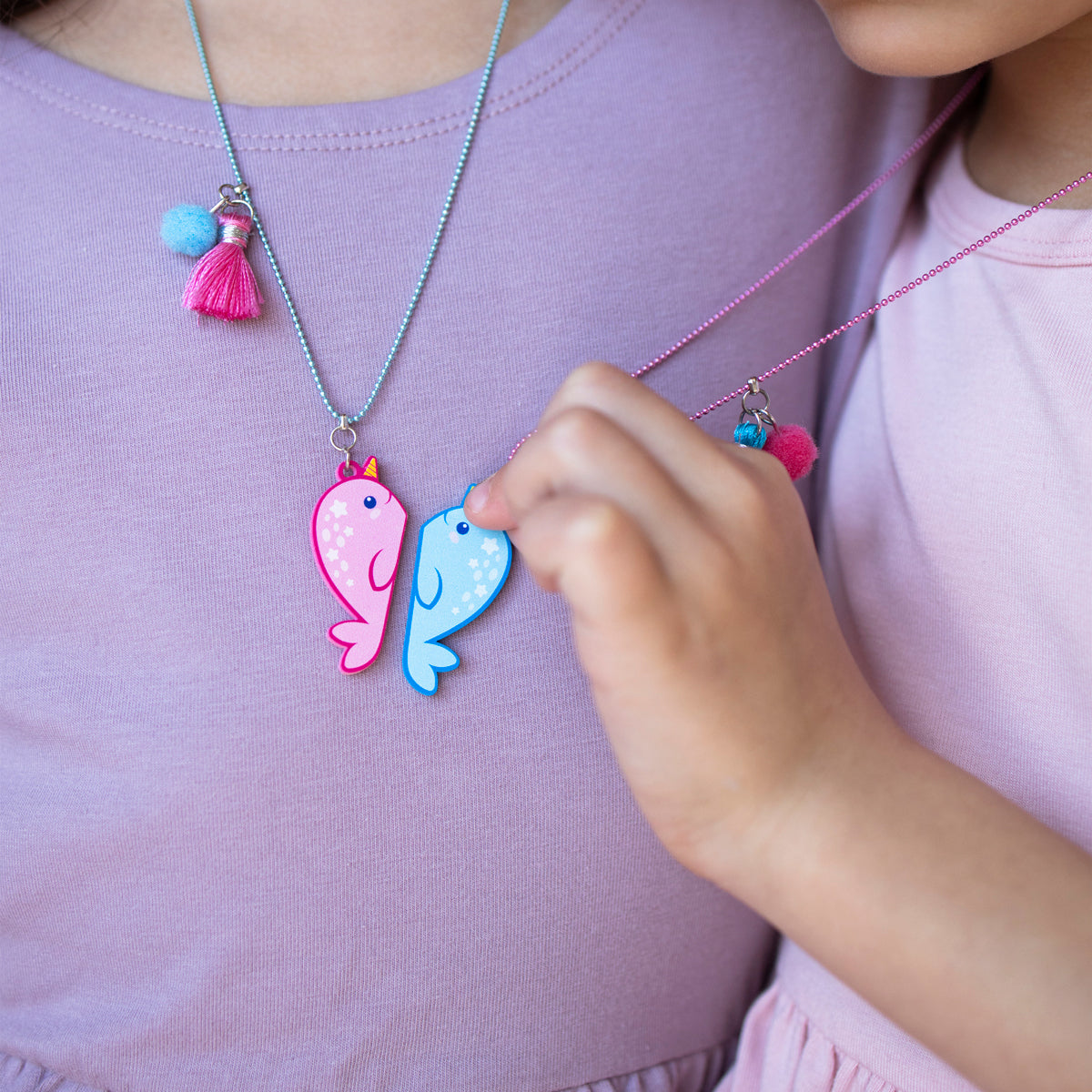 Kourtney Necklace - Narwhal BFF