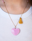 Lily Necklace - Heart