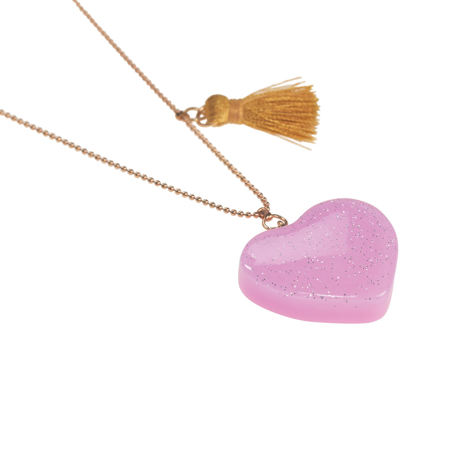 Lily Necklace - Heart