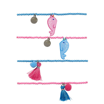 Kourtney Bracelets - Narwhal BFF