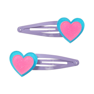 Alexa Hair Clips - Heart