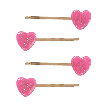 Sophia Hair Clips - Heart