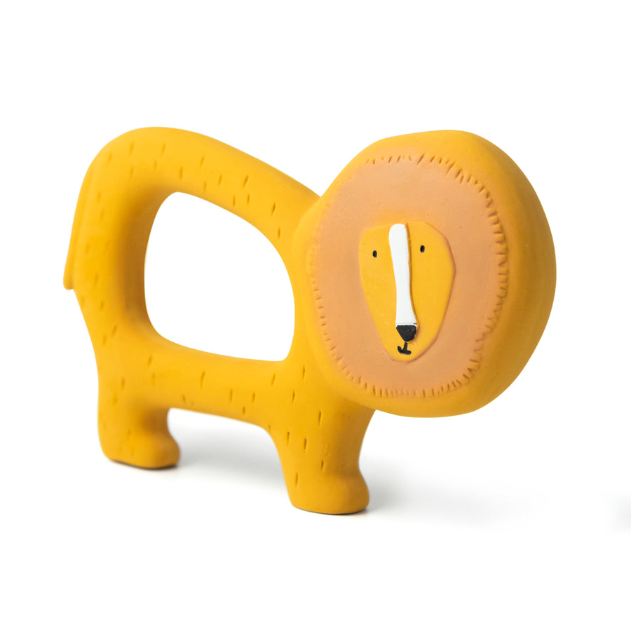 Natural Rubber Grasping Toy - Mr. Lion