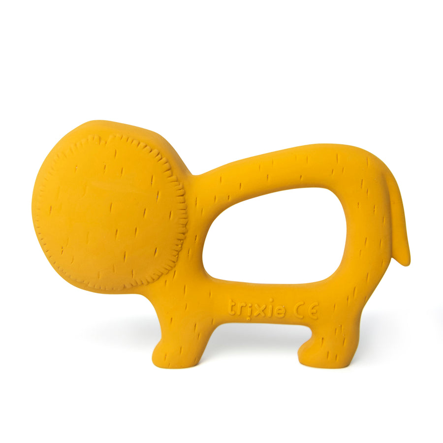 Natural Rubber Grasping Toy - Mr. Lion