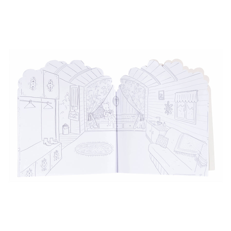 La Grande Famille Coloring and Sticker Book