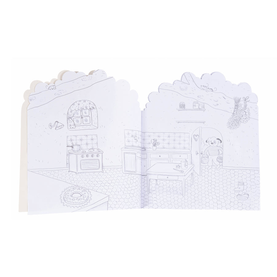 La Grande Famille Coloring and Sticker Book