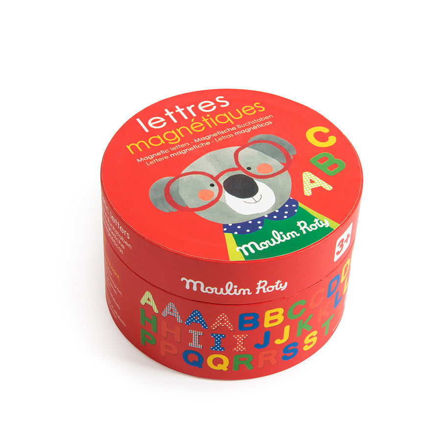 Les Popipop Magnetic Cardboard Letters - 54 Magnets