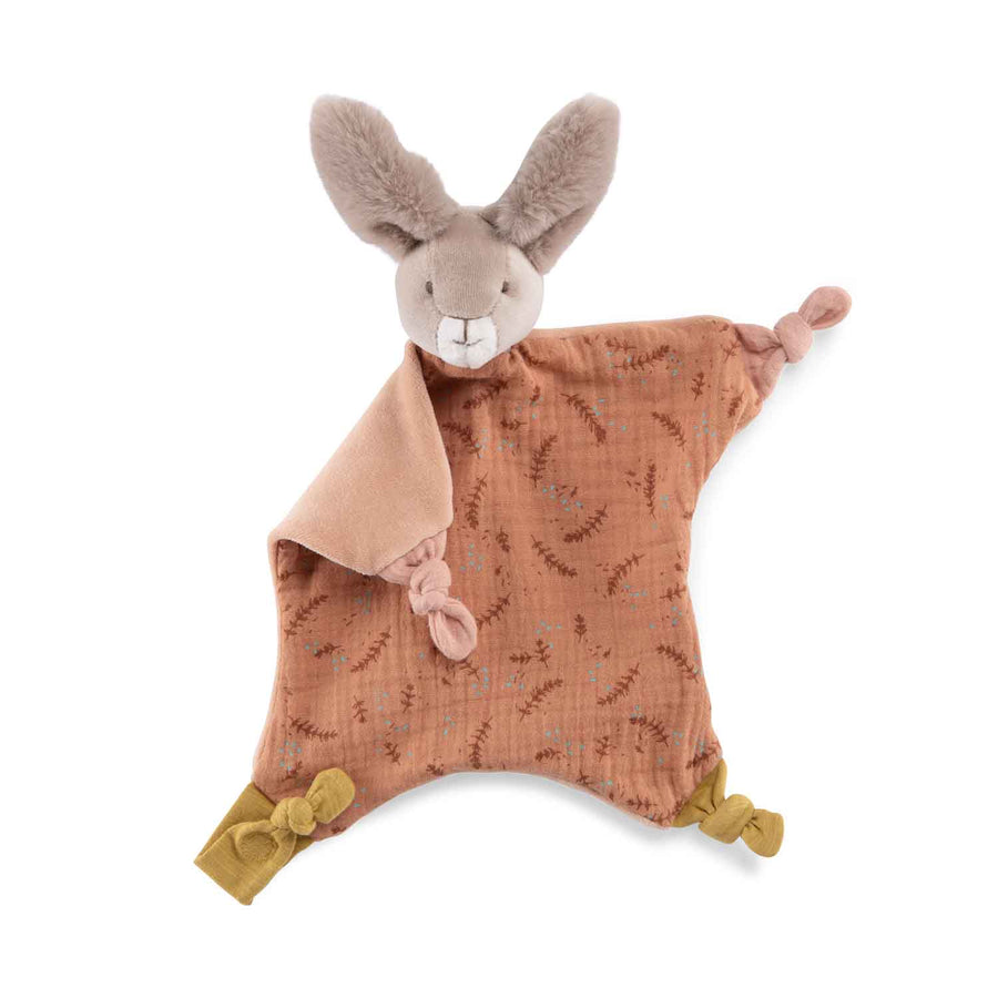 Trois Petits Lapin Rabbit Comforter Clay