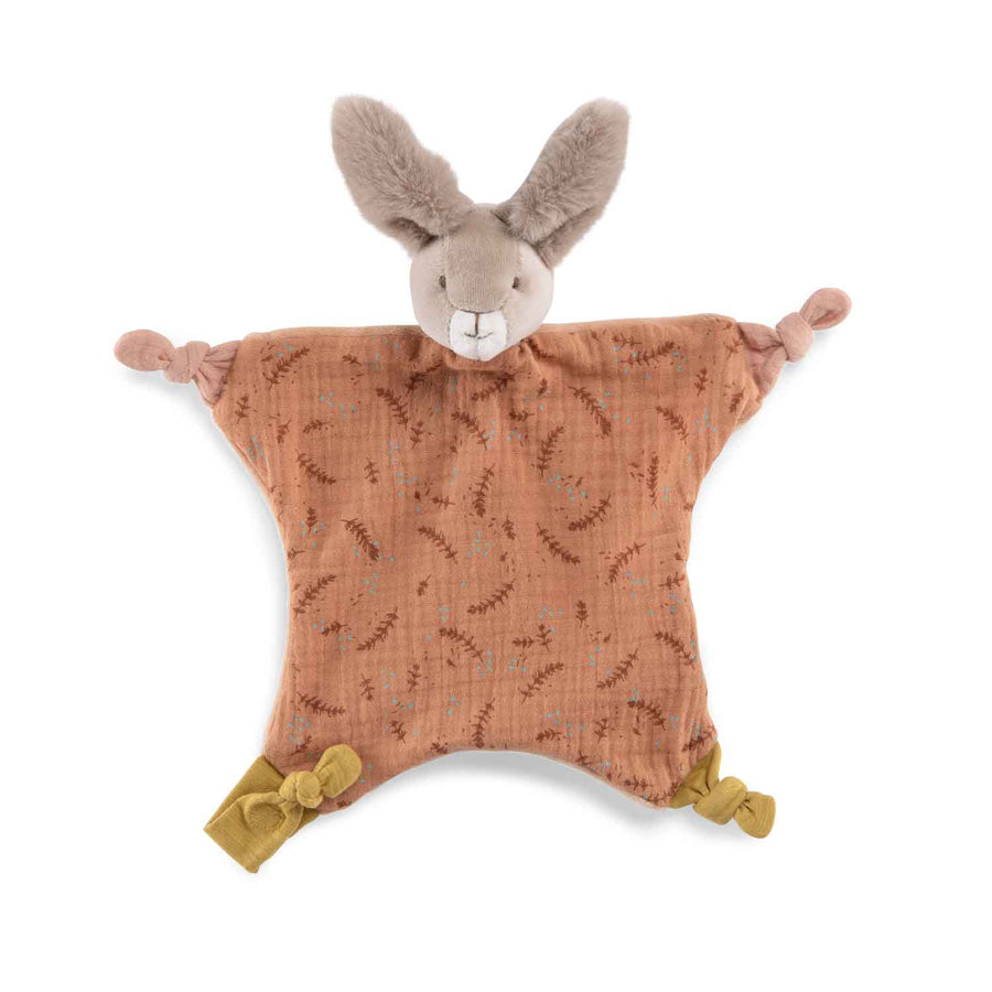 Trois Petits Lapin Rabbit Comforter Clay