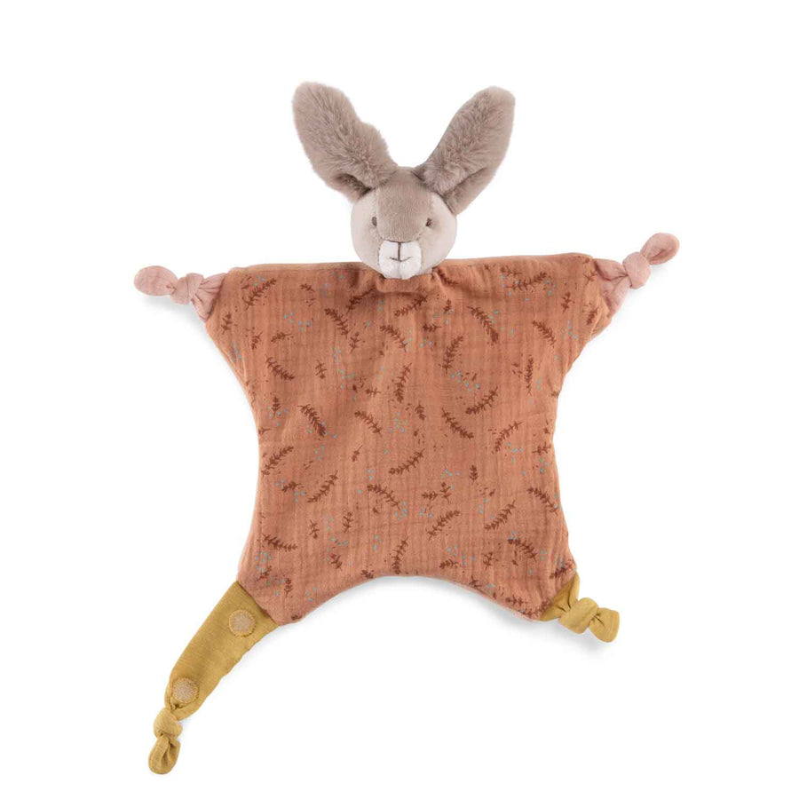 Trois Petits Lapin Rabbit Comforter Clay