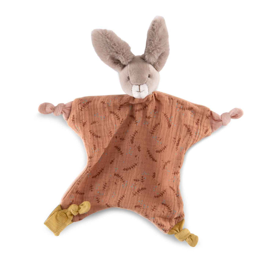 Trois Petits Lapin Rabbit Comforter Clay