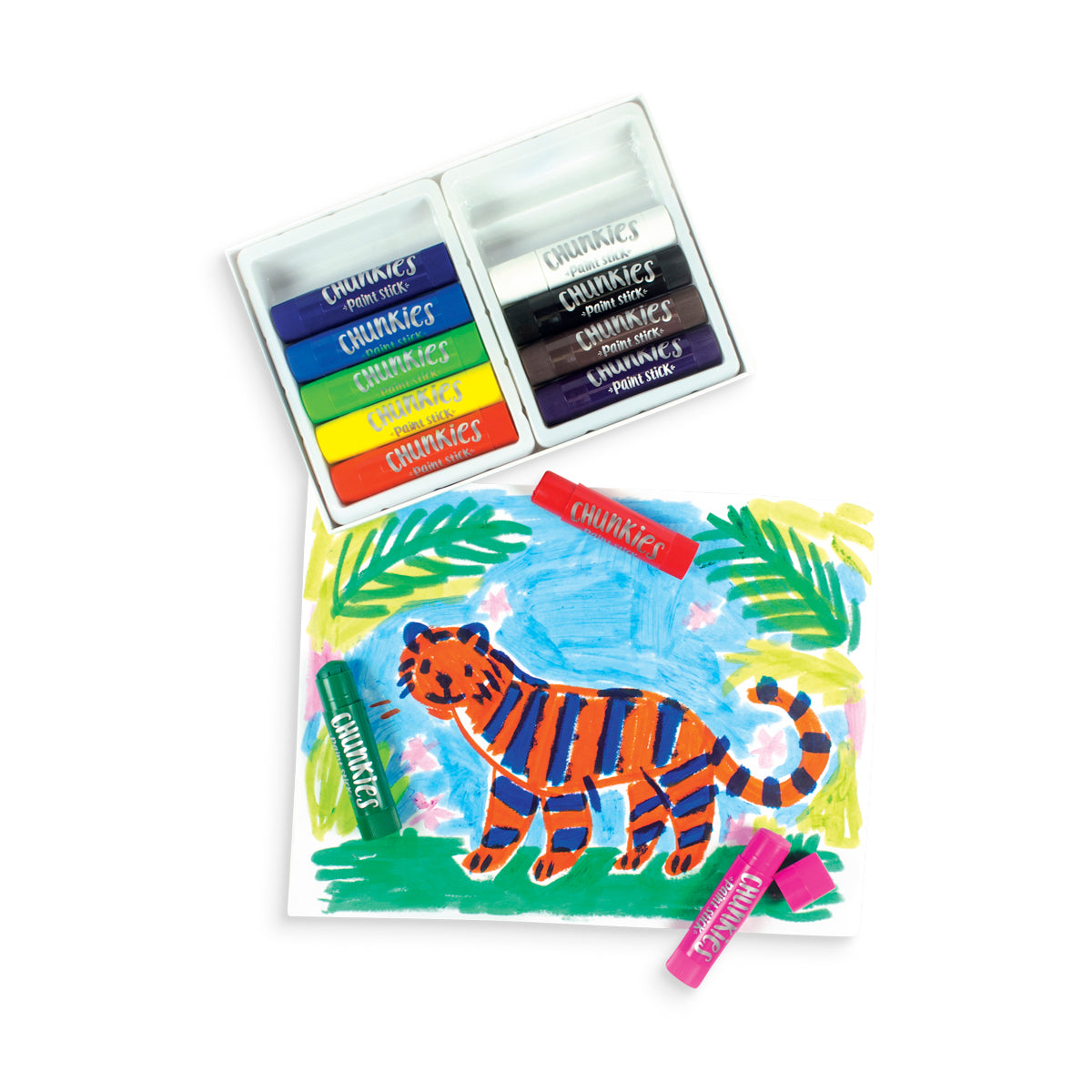 Chunkies Paint Sticks - Classic Set of 12