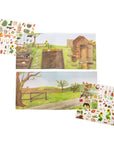 Le Jardin du Moulin Rub-on Stickers Gardener  