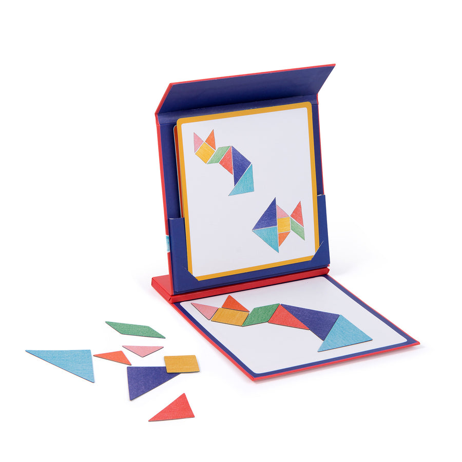 Aujourd'hui C'est Mercredi Magnetic Tangram