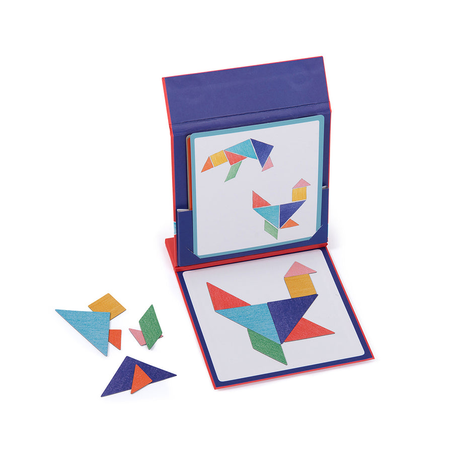 Aujourd'hui C'est Mercredi Magnetic Tangram