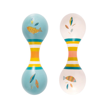 Le Voyage d'Olga Double-sided Maracas