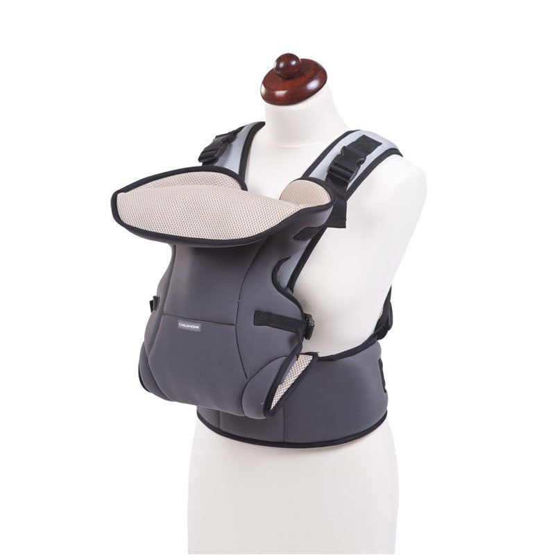 Neoprene Waterproof Baby Carrier - Dark Grey