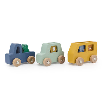 Wooden Animal Car