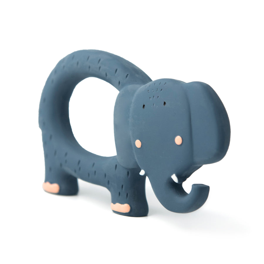 Natural Rubber Grasping Toy - Mrs. Elephant