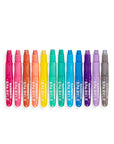 Rainbow Sparkle Watercolor Gel Crayons - Set of 12