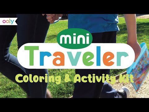 Mini Traveler Colouring & Activity Kit - Jungle Friends