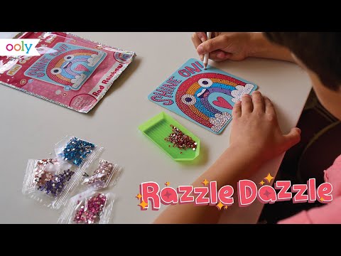 Razzle Dazzle DIY Mini Gem Art Kit - Rad Rainbow