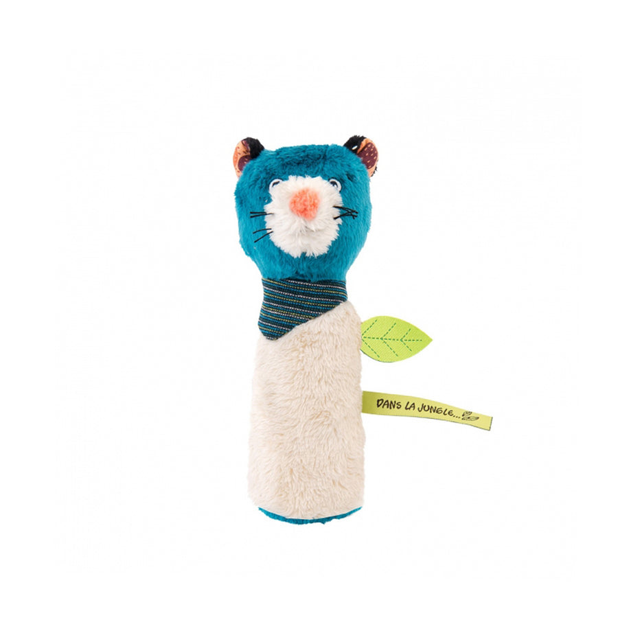 Dans La Jungle Baby Squeaker Rattle - Zimba the Panther