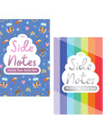 Side Notes Sticky Tab Note Pad